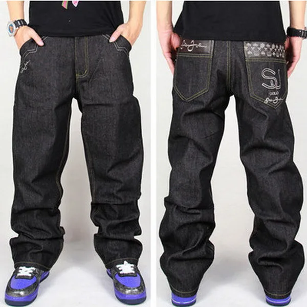 relaxed baggy jeans