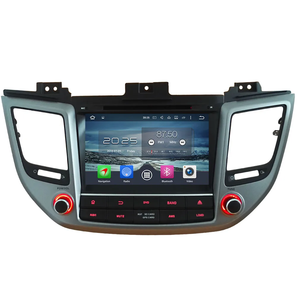 

8" 4GB RAM 32GB ROM Android 6.0 Octa Core DAB 3G/4G Car DVD Multimedia Player Radio Stereo GPS For Hyundai Tucson IX35 2015 2016