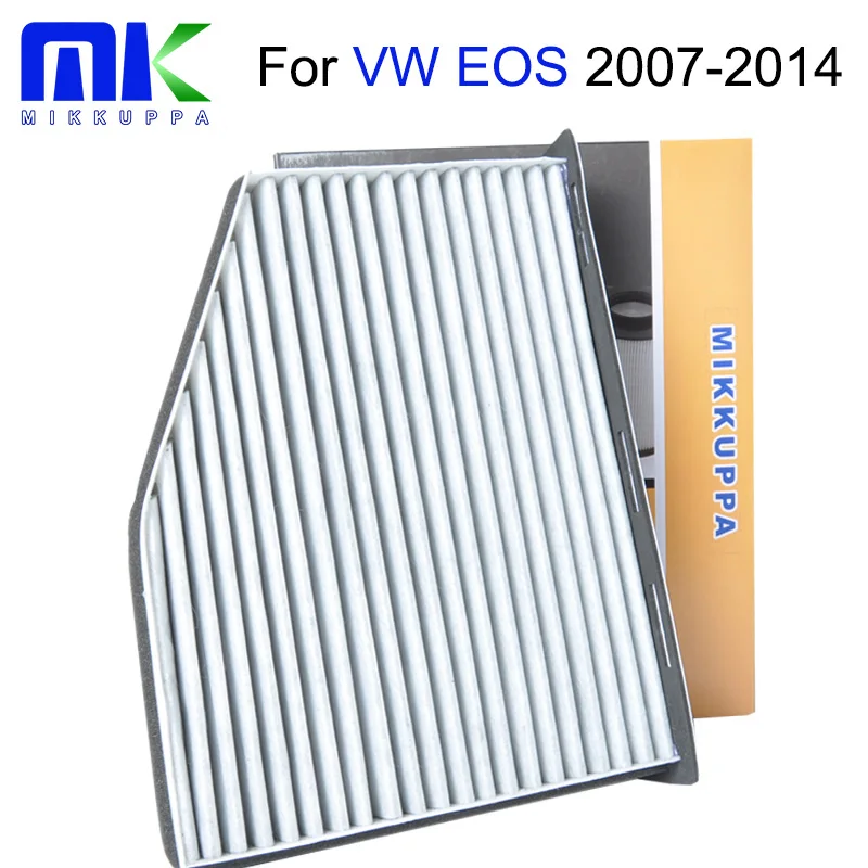 Mikkuppa Cabin Air Filter For VW EOS 2007 2008 2009 2010 2011 2012 2013 2014 Auto Car Accessories OEM: 1K1819653A | Автомобили и
