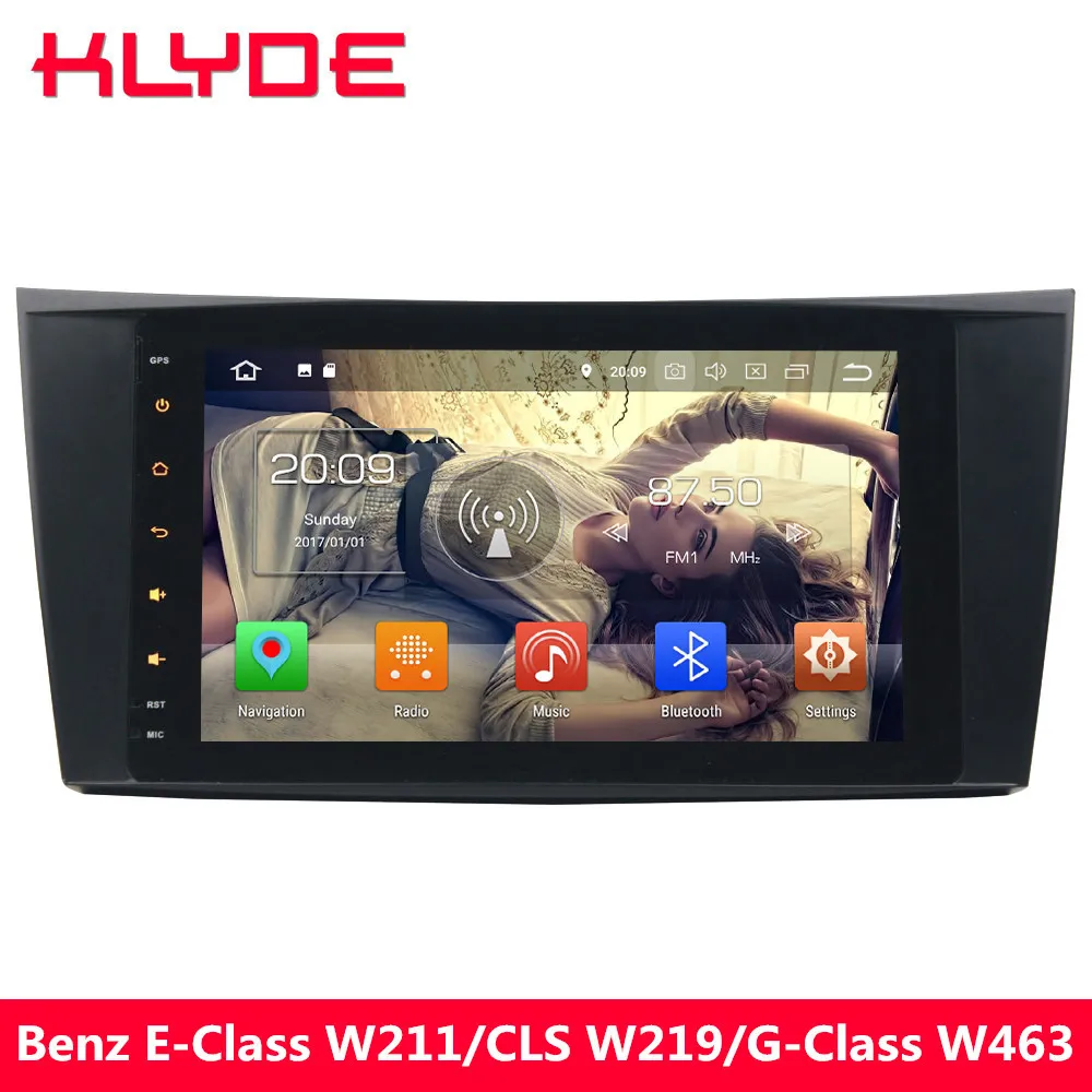 

KLYDE 4G Android 8 7.1 Octa Core 4GB RAM 32GB ROM Car DVD Multimedia Player For Benz CLK W209/G-Class W463/CLS W219/E-Class W211