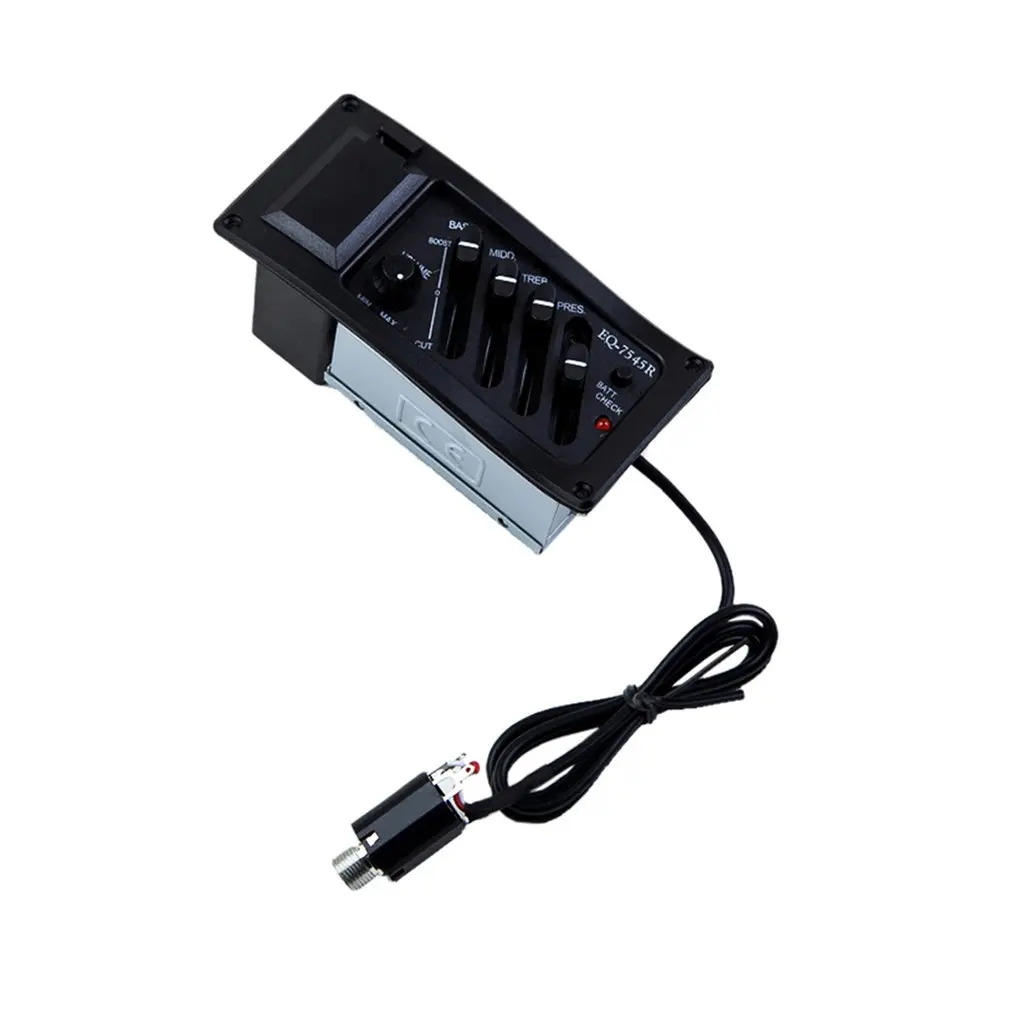 

Acoustic Guitar Classical Guitar Pickup Eq4 Segment Guitar Four-Band Equalizer Guitar Accessories