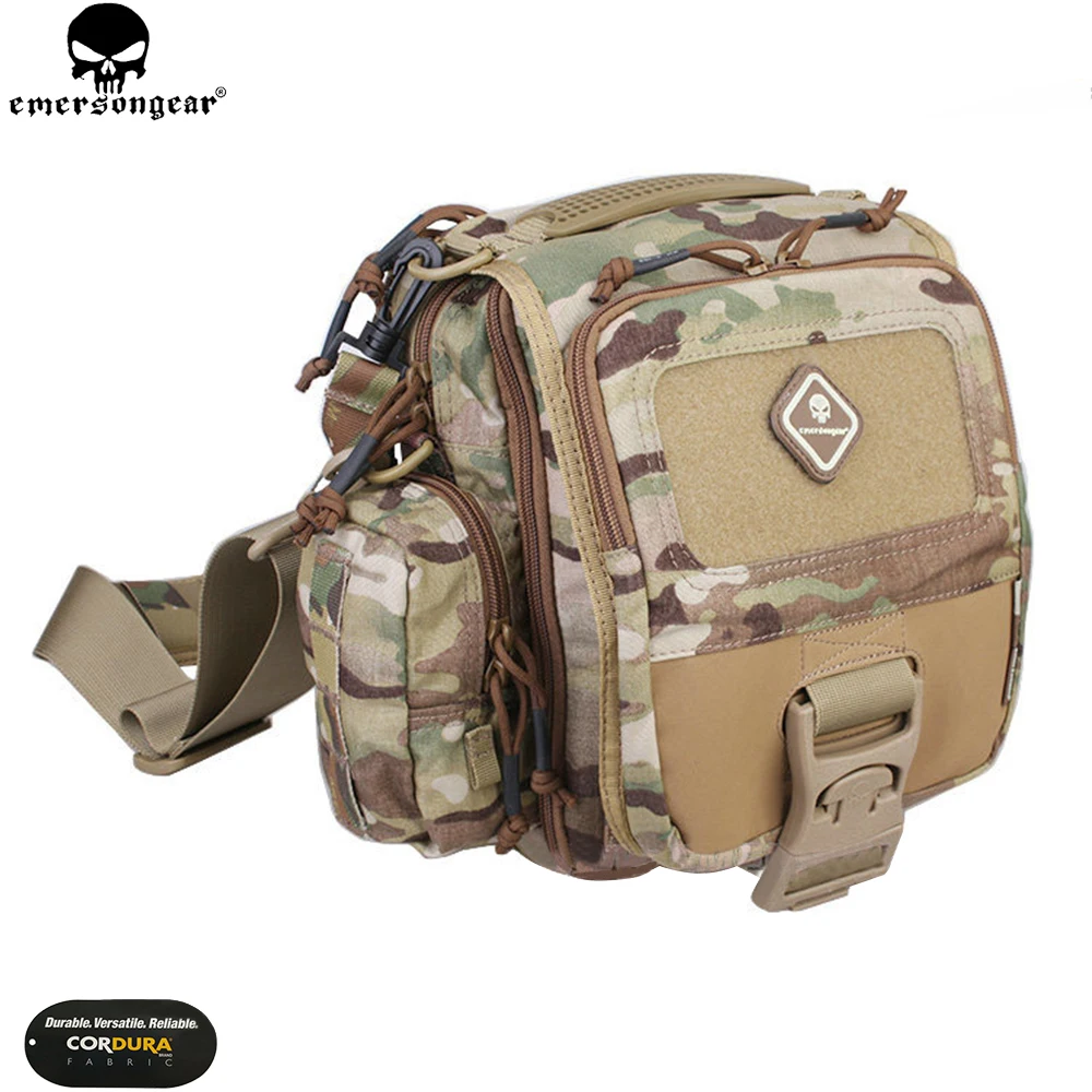 

EMERSONGEAR Mini Messenger Bag Tablet + Netbook Tactical Ipad Nylon Single Sling Strap Shoulder Bag Hunting Accessories EM5754