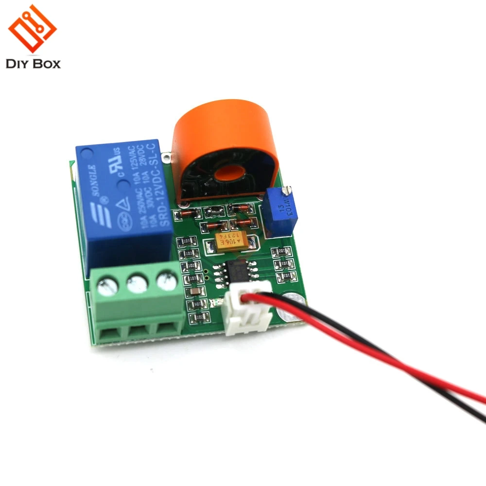 12V AC Current Detection Module AC Current Sensor Module 0 5A Switching