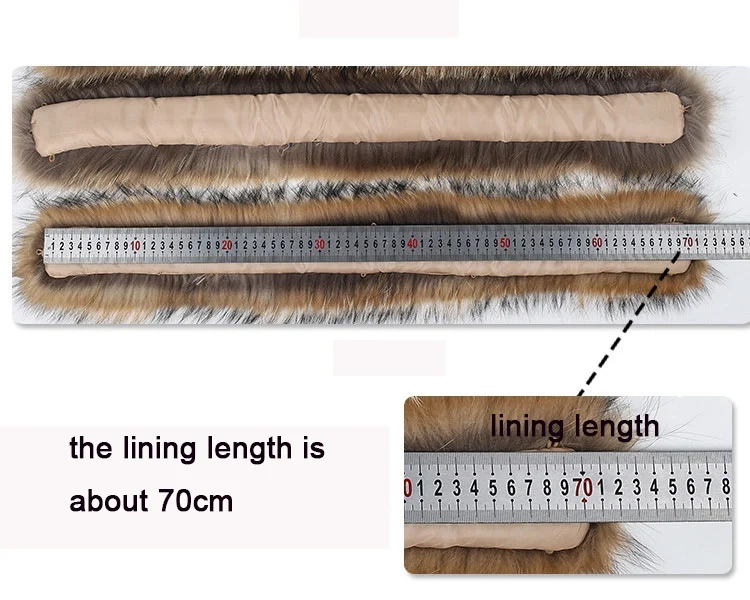 Женский воротник из натурального меха с капюшоном, отделка из натурального меха енота, теплое пальто для осени и зимы с капюшоном, меховая отделка, парки, теплый шарф