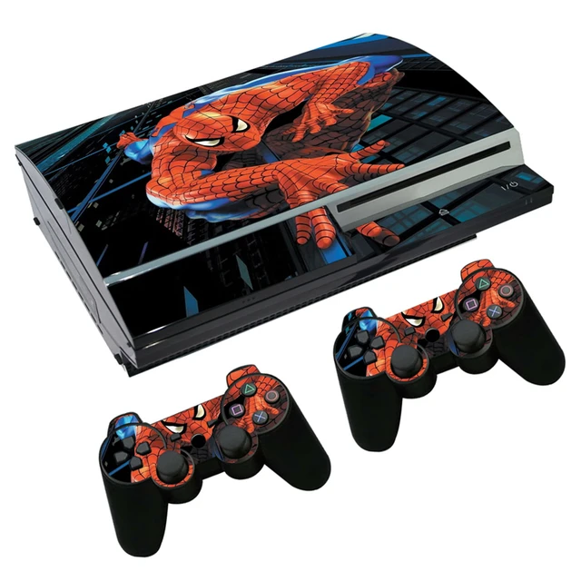 Spiderman Spider-man Skin Sticker Decal For Ps3 Fat Playstation 3 Console  And Controllers For Ps3 Fat Skins Sticker Vinyl - Stickers - AliExpress