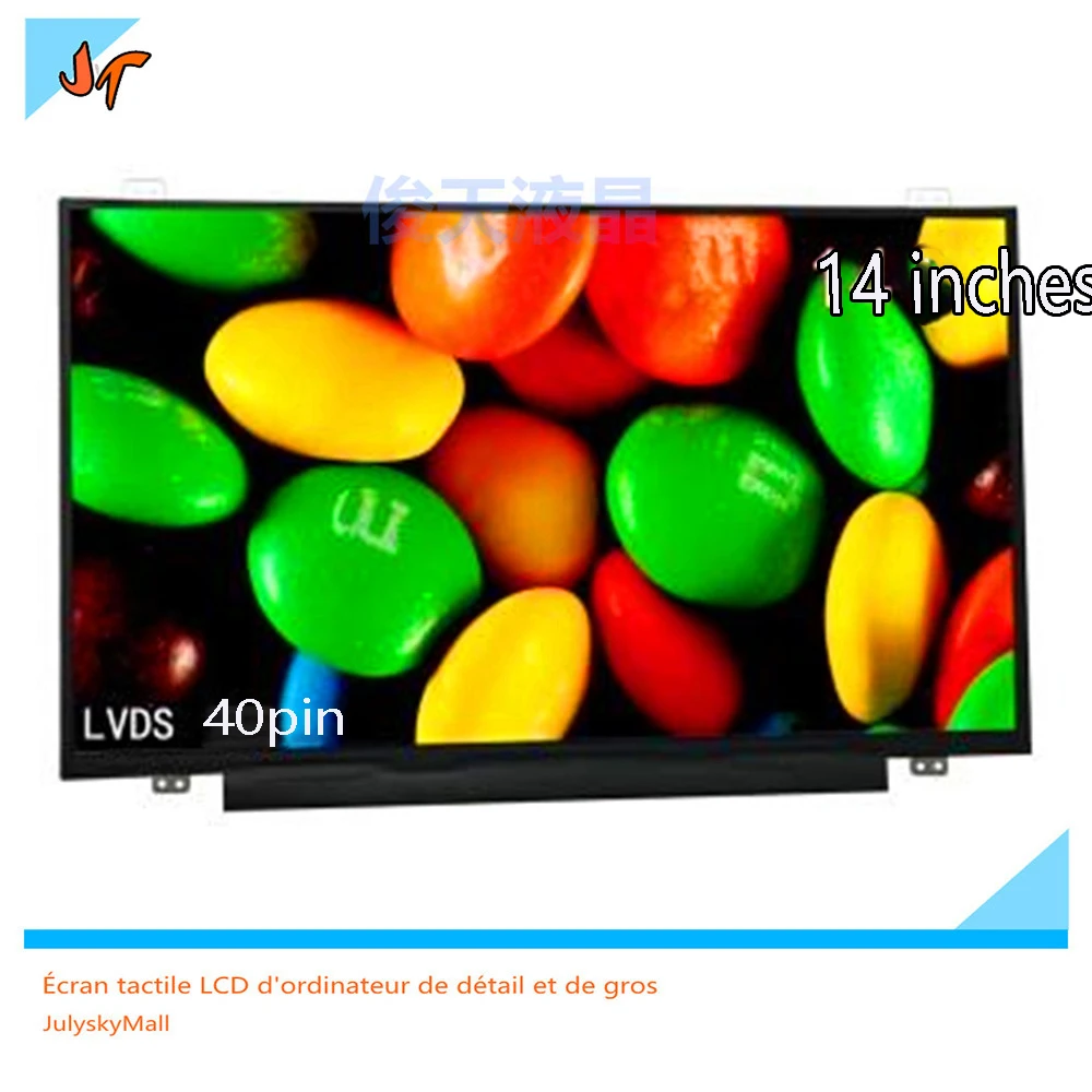 

14''Slim led screen 1366*768 40PIN For Asus A455L R455L F455L D451V K445L notebook matrix screen LCD