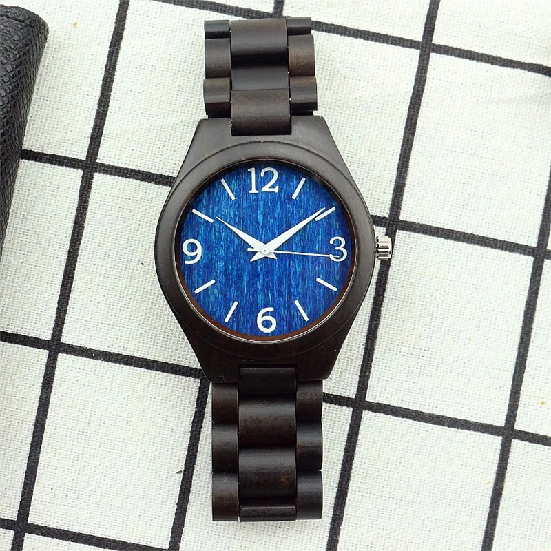 Cheio de Madeira de Madeira Relógios para Homens Cinta de Moda Pulseira de Relógio de Pulso do Homem Natureza Sândalo Moderno Elegante Ocasional Relógio 2020