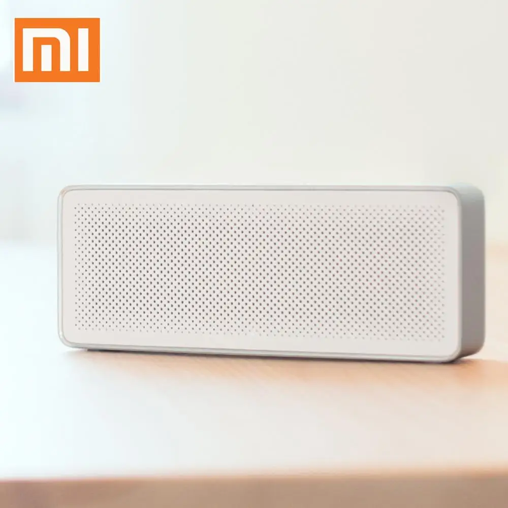 Xiaomi Mi Bluetooth динамик квадратная коробка 2 стерео портативный Bluetooth 4,2 HD Высокое разрешение звук качество воспроизведения музыки