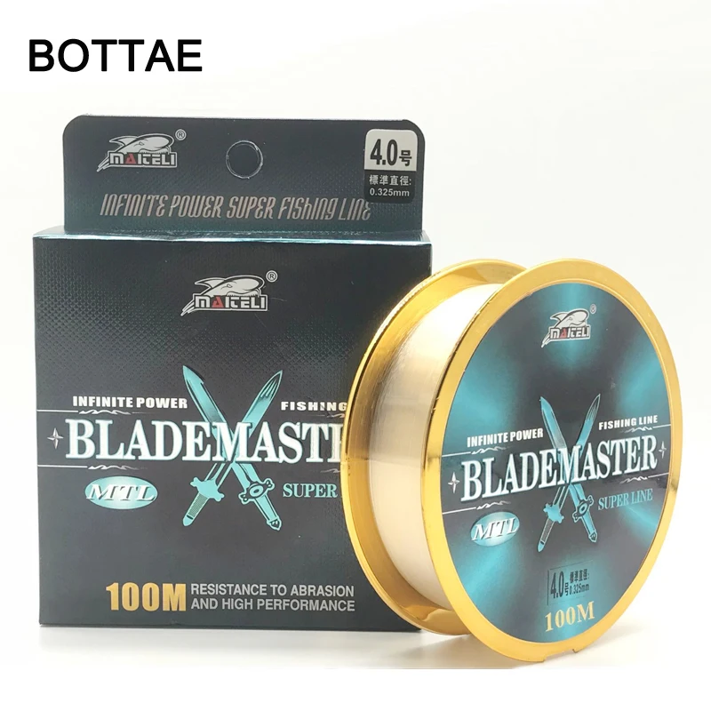 

BOTTAE 2-35LB Fluorocarbon Fishing Lines 100M Japan MaterialCarbon Fiber Leader Fly Line Fast Sinking for Carp Fishing