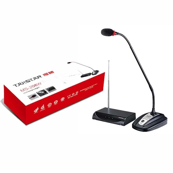 Pro Wireless Gooseneck Microphone Sets Conference System with 1 table micin Microphones from
