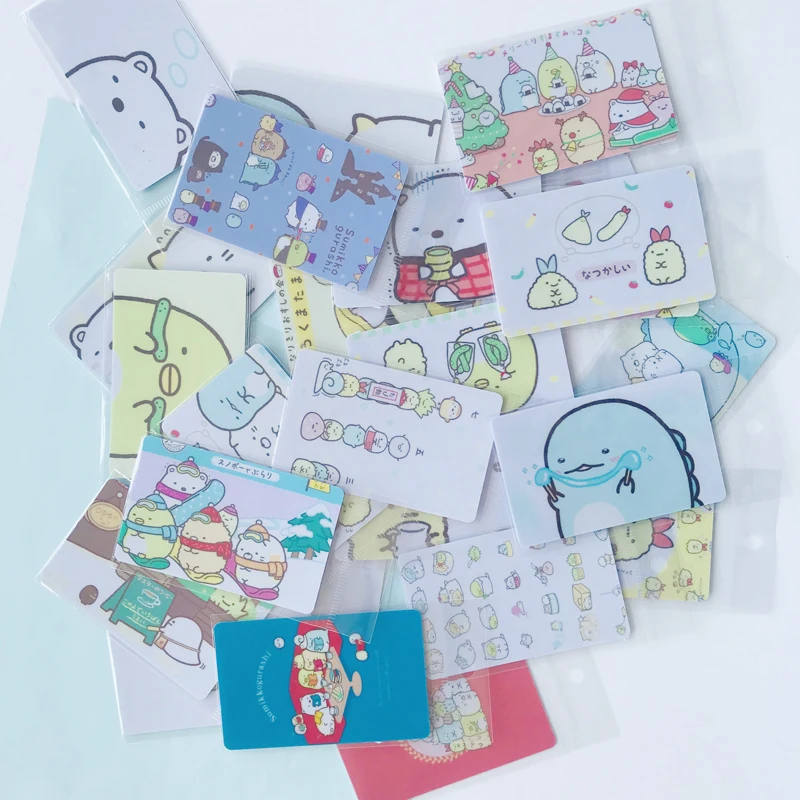 

5pcs/lot Cute Sumikko Gurashi Decorative Sticker For Bank Bus Card Decoration