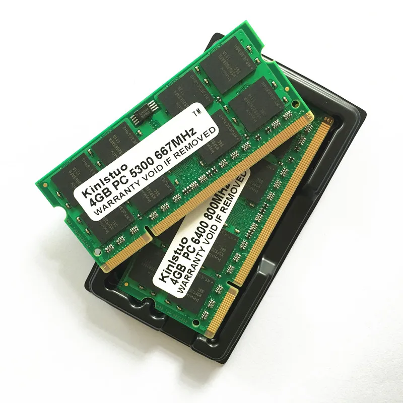 Оперативная память ddr2 4 Гб 667 pc2 5300 МГц so dimm оперативная 800 6400 533 4200 sdram 200PIN|memoria ram