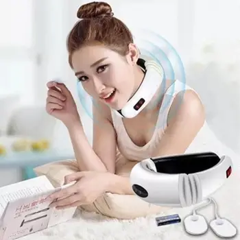 

Electric Pulse Magnetic Neck Massager Multi-function Shoulder Massage Tool