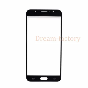 

50pcs LCD Front Touch Screen Glass Outer Lens For Samsung Galaxy J7 2016 J710 J710F Black White Gold Free DHL