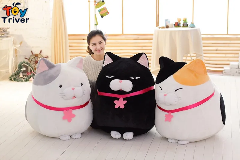 Kawaii Мягкие плюшевые счастливые кошки Япония Фортуна кошка игрушка кукла девочка мальчик дети подарок на день рождения магазин домашний декор Maneki Neko Triver