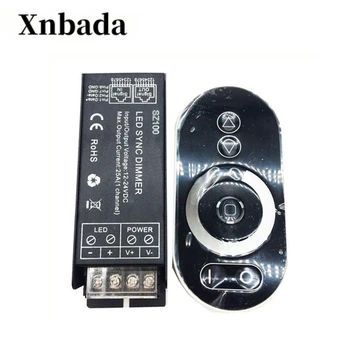 

DC12V 24V Led Touch controller 1 Channel RF Wireless 25a 300w Led Dimmable Dimmer Remote Controller To Control Led Strip
