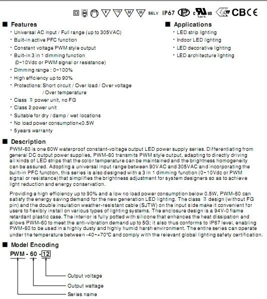 PWM-60-1