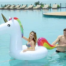 120*90 см гигантский надувной Единорог водные игрушки Newst бассейн поплавок для взрослых детей летний праздник пляж вечерние игрушки