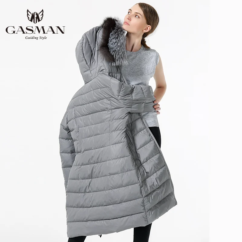 Épaississement Col Plus Réel Gris Veste Capuchon Fourrure Marque Long Et Manteau Hiver 5xl New De Taille Parka La Vers À 2017 Le Bas Avec Femmes 6x qTRaPw0P