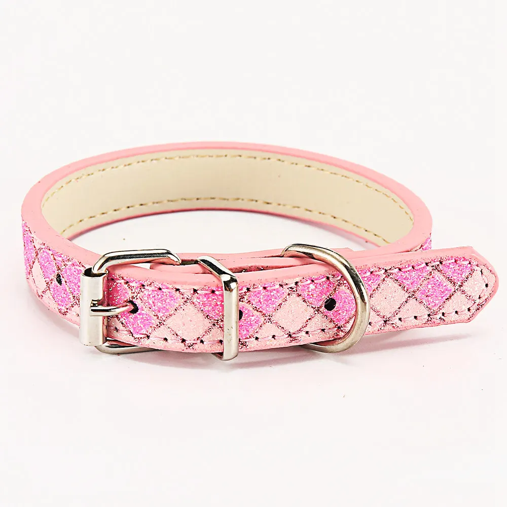 Plaid Pet Collars For Small Large Leashes Dogs Collars Basic Training Leashes For Large Dogs Collar (21)
