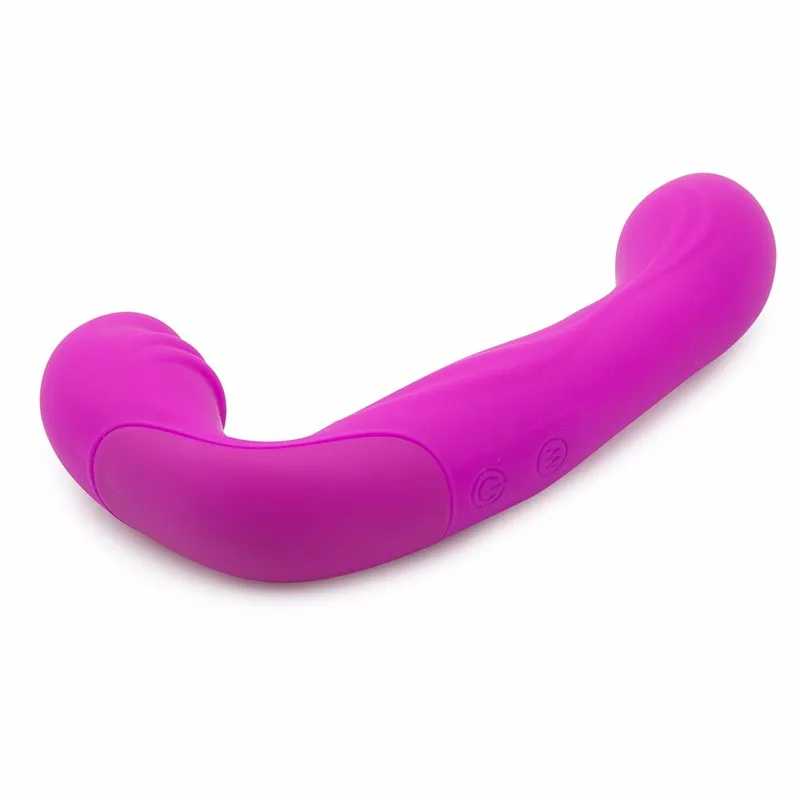 Pretty Love Strapless Strapon Dildo Dual Vibrators Rechargeable Lesbian Strap On Double Ended Dildos Sex Toys Sex Products