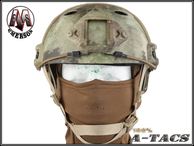 Защитный шлем EMERSON FAST PJ защитный Pararescue A TACS EM5668F|emerson fast helmet|protective helmetfast helmet |