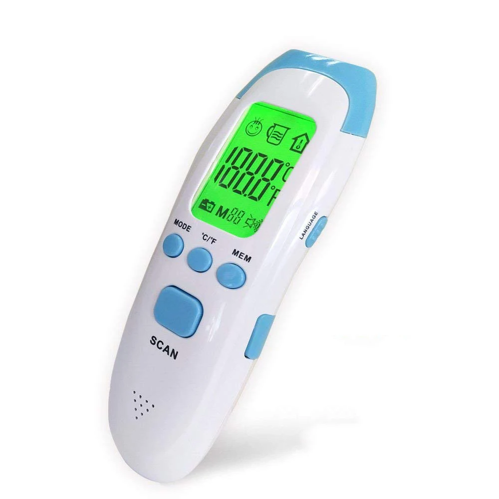 MHKBD FDA Инфракрасный цифровой термометр Многофункциональный точный мгновенное чтение лоб термометр с 3 режимами тела объект комната
