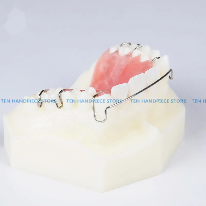 2018 хорошее качество 1 шт. зубные ортодонтические модель устройства с трейнер для зубов ретейнеры скобы обучения и науки