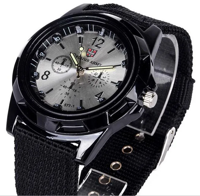 Luxury Brand Fashion Bracelet Military Quartz Watch Men Sports Wrist Wristwatches Clock Hour Male Relogio Masculino 8O35 | Наручные часы
