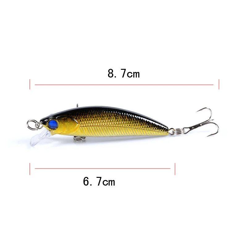 Приманка Minnow имитация приманки 6 7 см/5 г снасти для рыбалки приманк искусственная