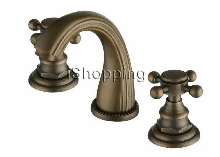 Pastorale estilo de bronce antiguo Bar cuenca del grifo para baño