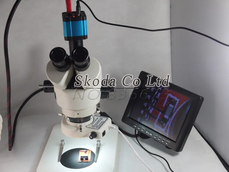 Aliexpress.com : Buy 7 45X Trinocular stereo microscope+