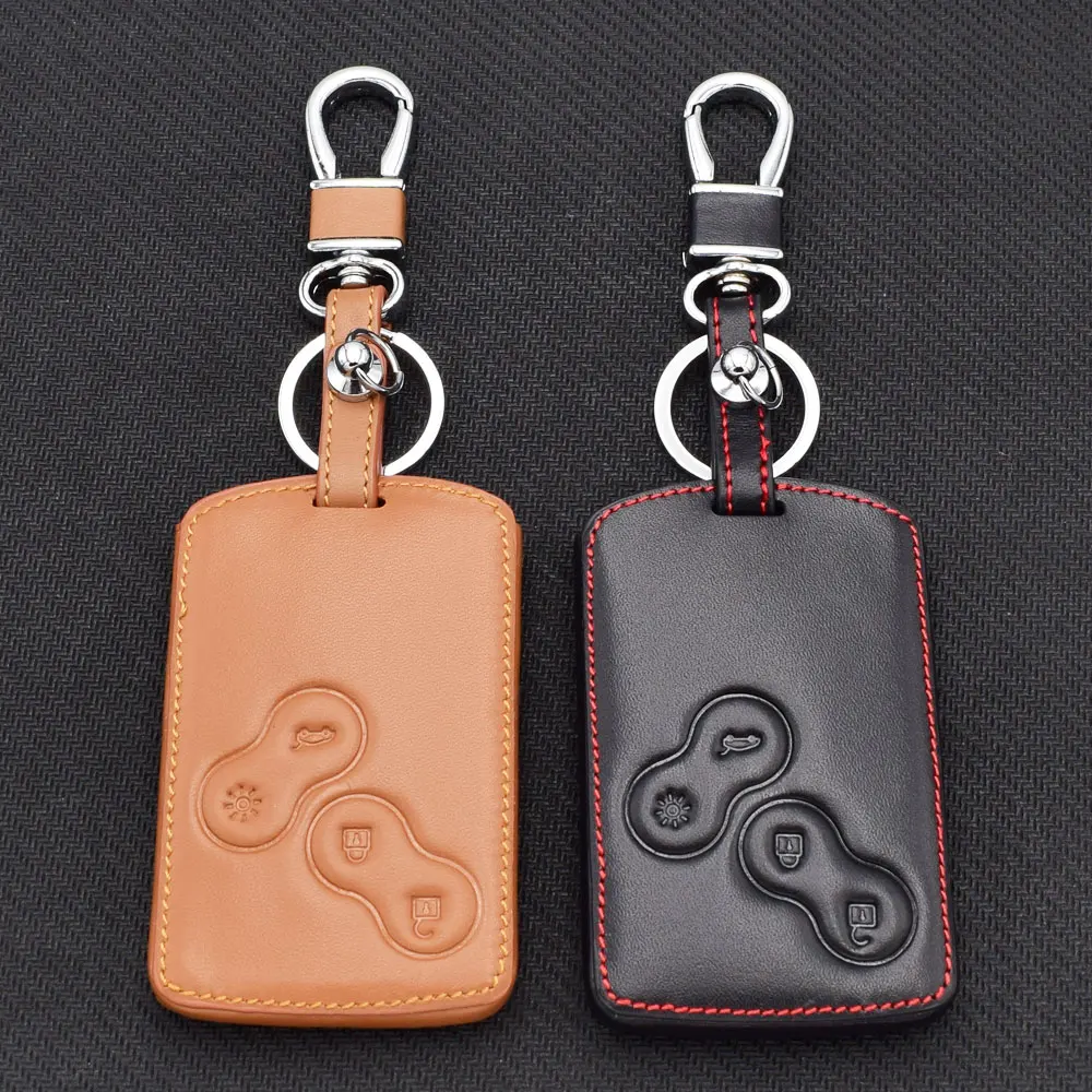 9 Renault Koleos Laguna 2 3 Megane 1 2 3 Sandero leather car key case cover