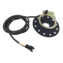 Pédale de vélo électrique 12 aimants e-bike PAS système Assistant capteur capteur de vitesse couleur noire facile à installer