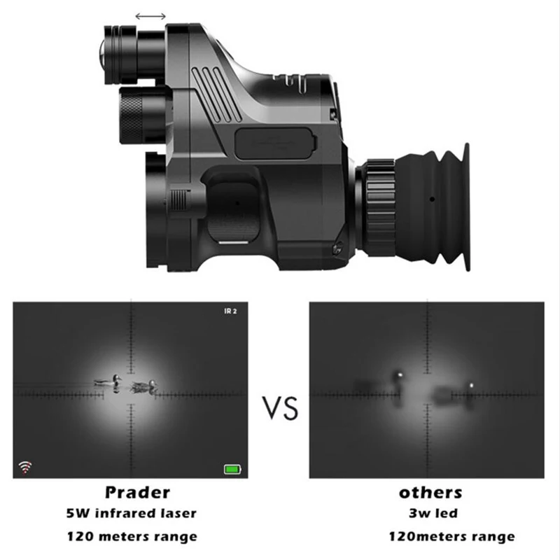 PARD NV007 Hunting Digital Night Vision Riflescope Optics With Wifi APP 200M Range NV Scope 850nm IR Night Vision Sight Scope PARD NV007 Hunting Digital Night Vision Riflescope Optics With Wifi APP 200M Range NV Scope 850nm IR Night Vision Sight Scope