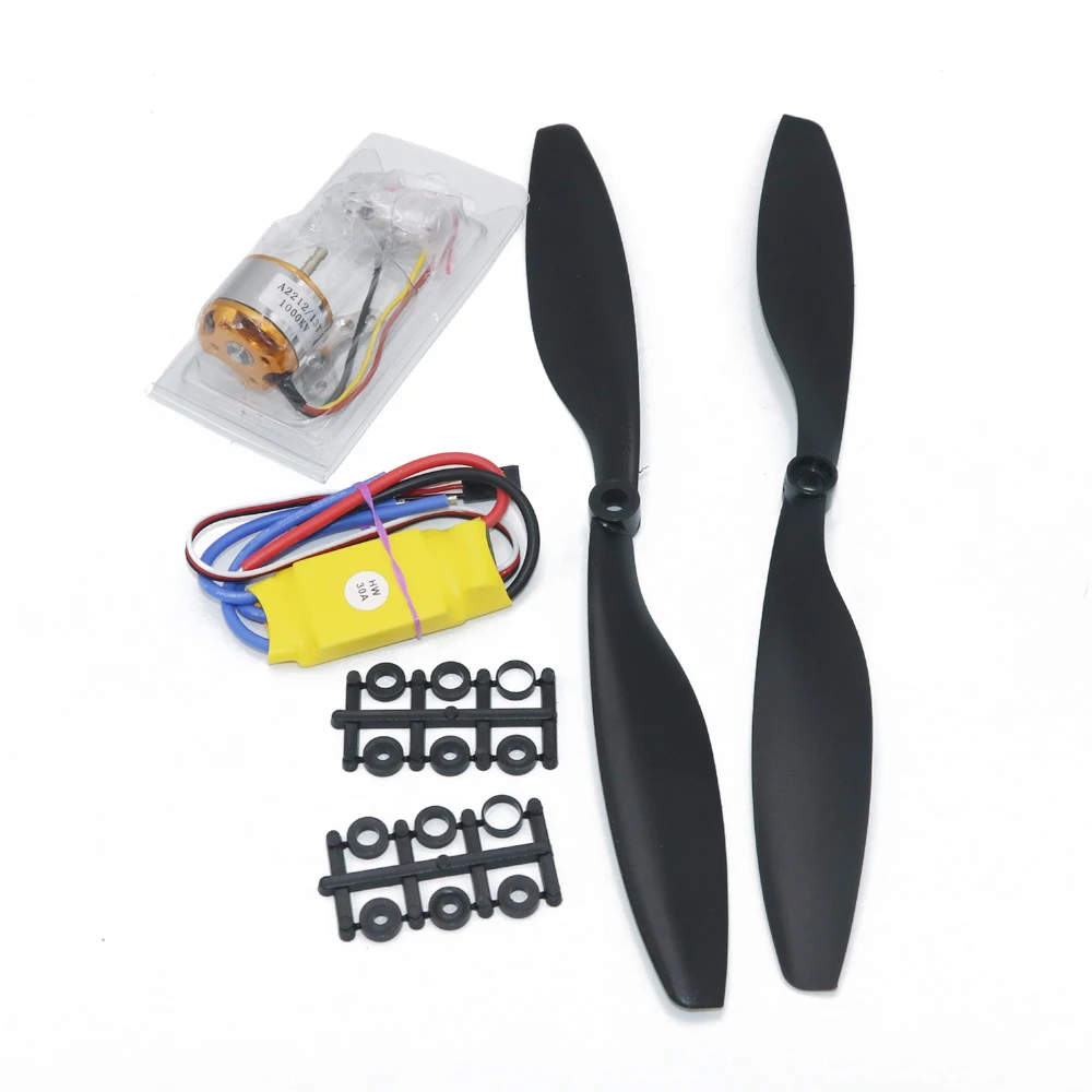 1 set A2212 1000KV Brushless Motor 30A Brushless ESC and 1045 Propeller 1 pair for F450
