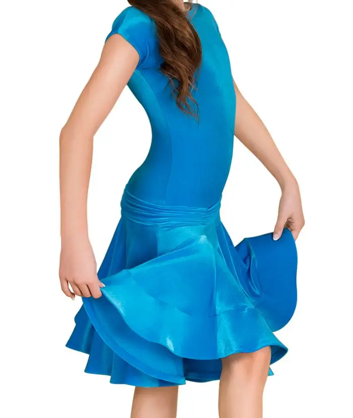 

2017 Children girl kids Latin Dance Dresses Velvet 4 Colors Vestido Baile Latino Latin Girl Dance Dress Costume For Dance