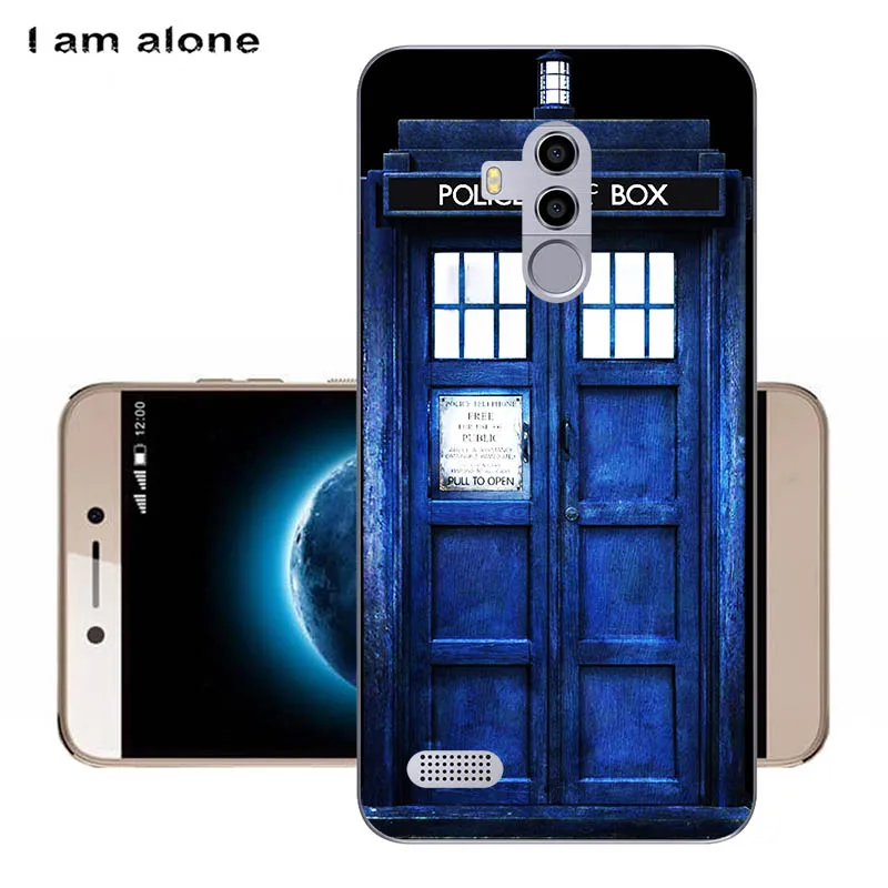 Чехол для телефона I am alone для Leagoo T8s 5,5 дюйма, мягкий ТПУ мобильный Модный чехол с мультяшным принтом для Leagoo T8s, сумки - Цвет: Solf TPU W69