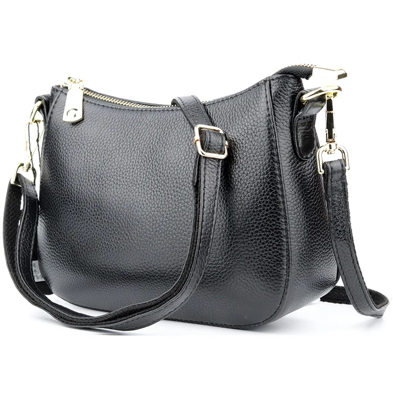 Женская сумка через плечо Bolsas Femininas из 100% воловьей кожи в европейском и