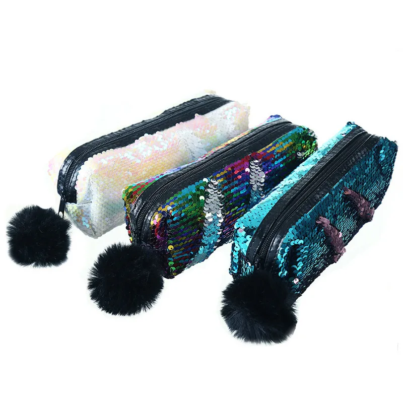 

Fashion Mermaid Sequins Coin Purse Women Girls Student Mini Wallet Stationery Bag Pouch Kids Coin Bag Zero Money Pouch New