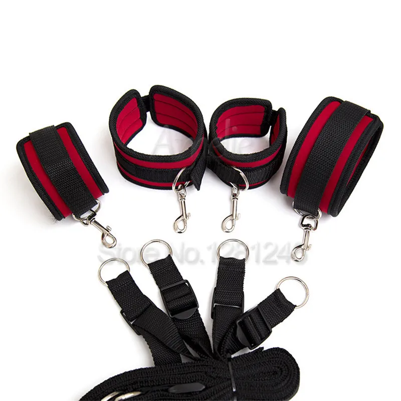 Handcuffs Erotic Adult Games Fetish Slave Under Bed Bdsm Bondage Restraint System Games For