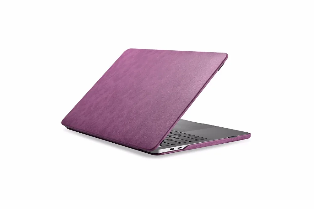 Чехол для ноутбука Macbook Pro 13 A2159 A1706 A1708 Премиум из искусственной кожи защитный чехол для Macbook Pro 15 A1990 A1707