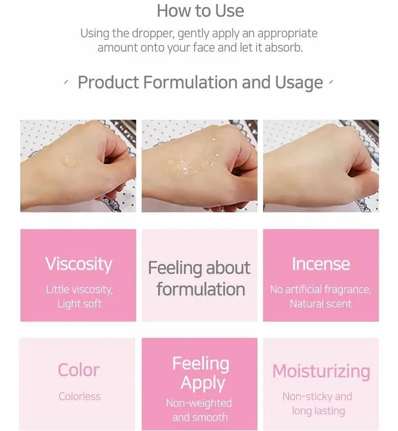 IUNIK Rose Galactomyces Synergy сыворотка 50 мл антивозрастной крем для лица контроль кожного жира Сыворотка для лица увлажнение и отбеливание кожи эссенция