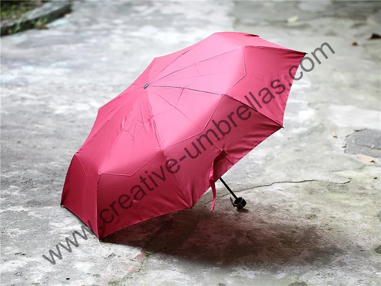 

Anti-rust parasol,anti-thunder,50T steel shaft,all fiberglass,windproof manual folding umbrella for car travelling