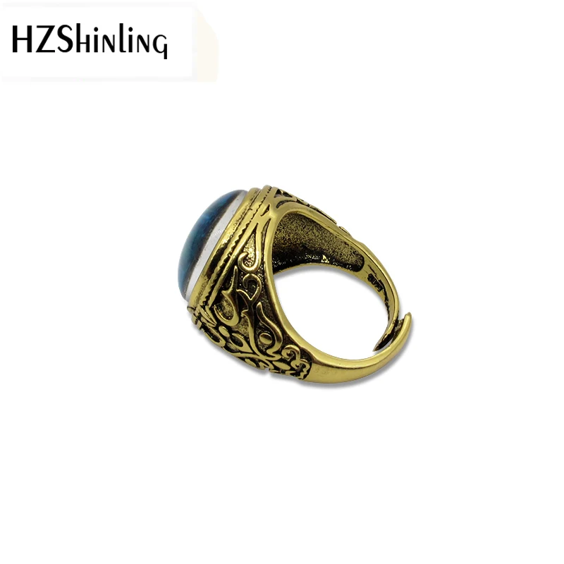 Новинка, античное серебряное Золотое кольцо «Дары смерти», Salazar Slytherin, винтажное стимпанк кольцо со змеей, лучшие подарки для мужчин
