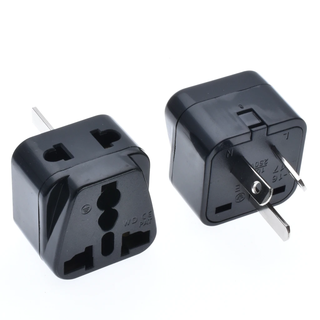New Universal Adapter Travel Adaptor 3 Pin Au Converter Us Adapter Travel Adaptor 3 Pin Au