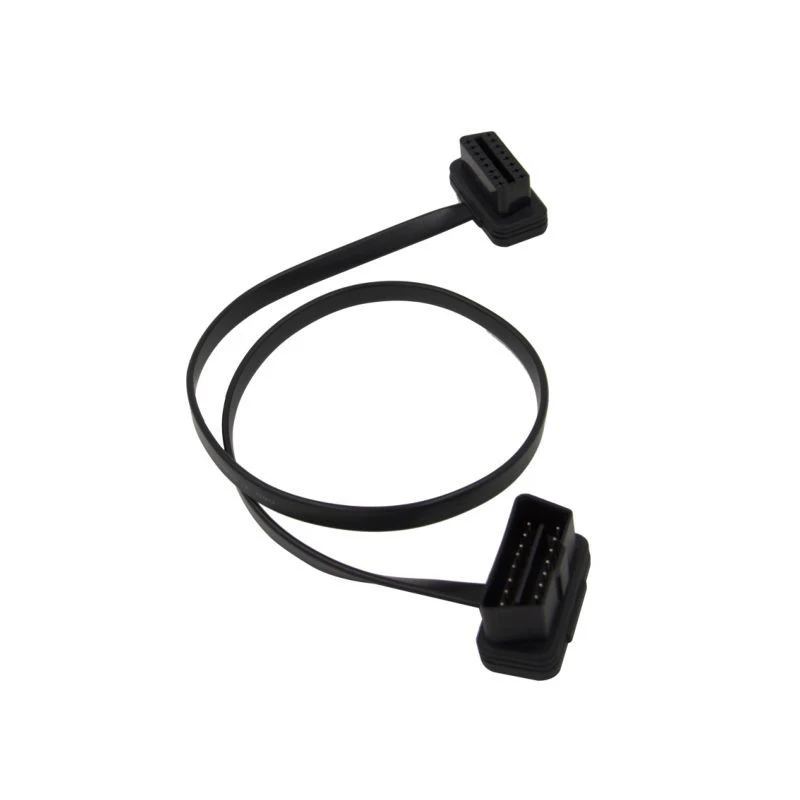 16 контактный кабель удлинитель OBD2 штырь гнездо 60 см трансферный разъем OBD адаптер