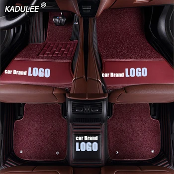 

KADULEE car floor Foot mat For opel antara astra k zafira tourer car accessories waterproof carpet rugs floor liners make custom