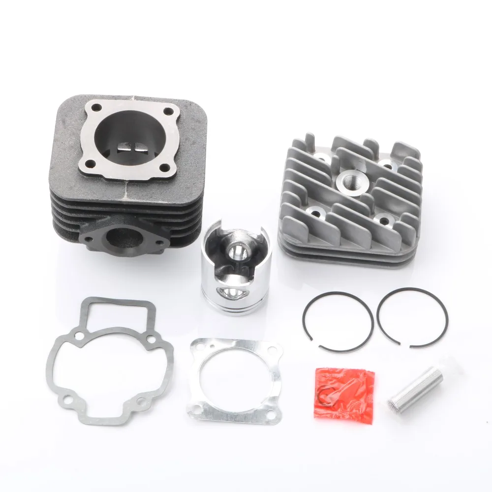 

70cc Big Bore Cylinder Kit & Piston Kit & Cylinder Gasket for Piaggio Diesis Fly Free Liberty NRG 50 Power DT Storm 50 47mm/12mm