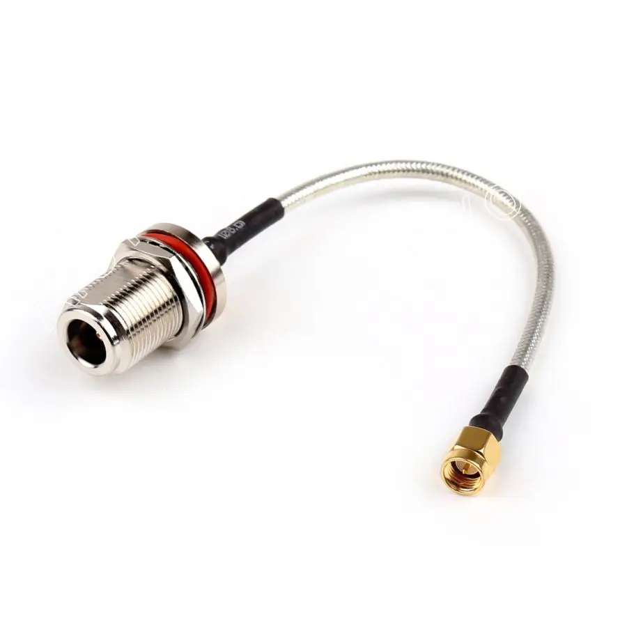 Areyourshop RG402 кабель N гнездовой разъем перегородка к SMA Штекер РЧ отрезок полугибкий